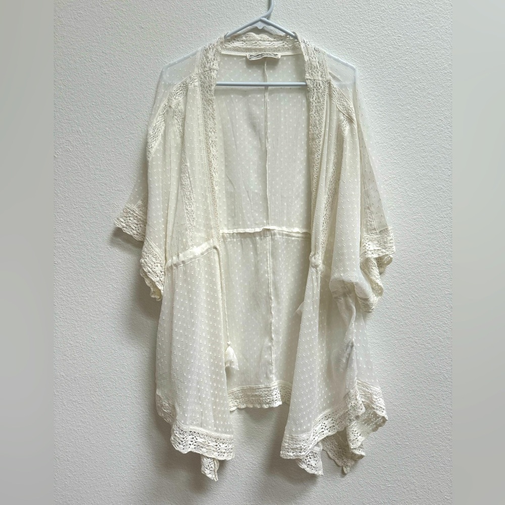 Laced White Swim Cover
